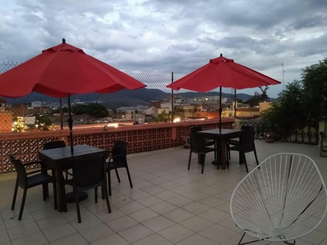 Hostal Don Alvaro Oaxaca Bagian luar foto